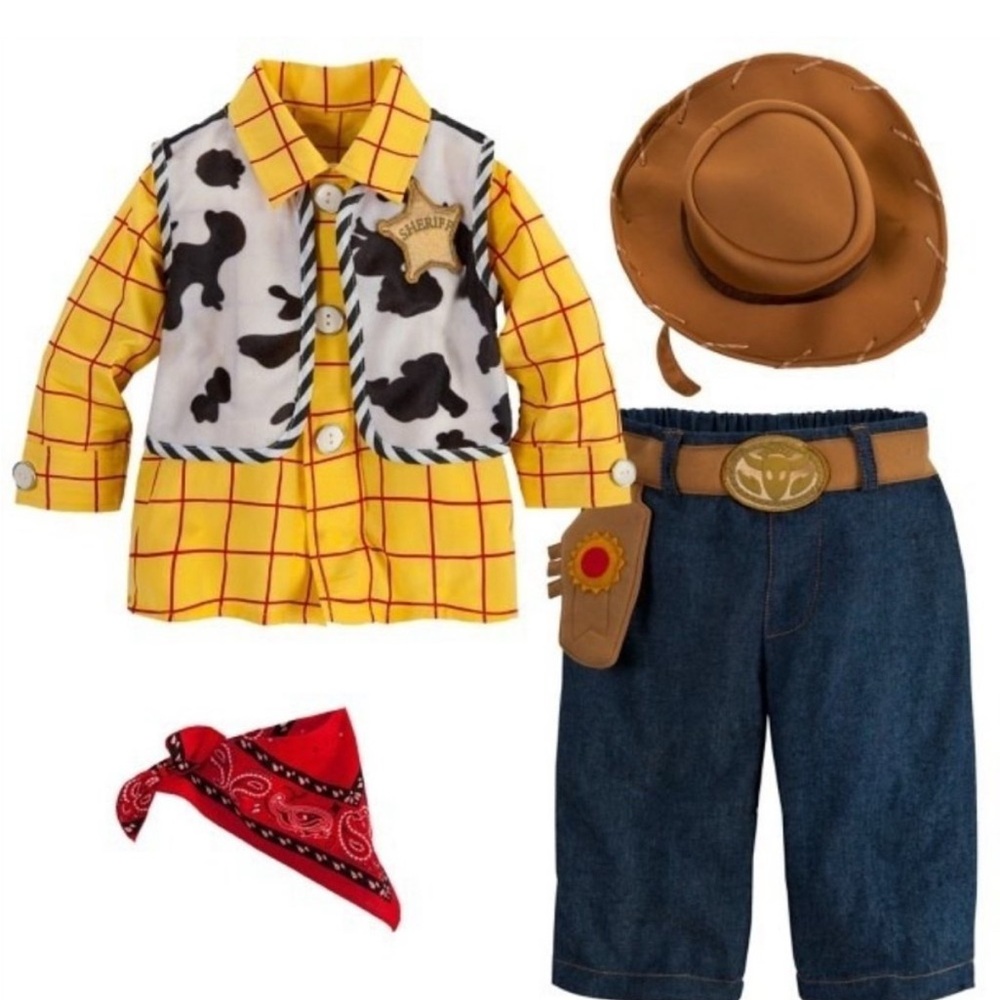 Disney Collection Toy Story Woody Costume in Size 2 (no hat or belt)